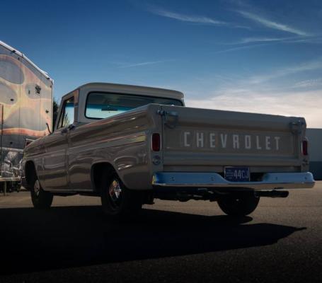 Crossmember Back W/ X-Pipe Exhaust System 63-66 GM Truck Split Rear Dual Exit 2.5 Inch Intermediate And Tailpipe Hardware Incl Turbo Pro Muffler Incl And Tip Not Incl Stainless Steel Pypes Exhaust