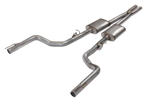 3 Inch Cat Back Exhaust W/ X Pipe 15-23 Challenger 6.4L W/Race Pro Muffler Pypes Exhaust