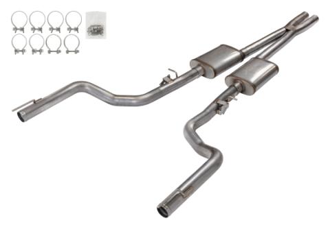 2015-23 Charger SRT 3 Inch Xpipe Exhaust With Race Pro Muffler SMC41R