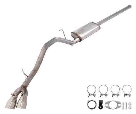 2005-15 Tacoma Cat-Back Exhaust With Street Pro Muffler STT20S