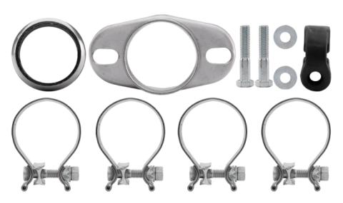 2005-15 Tacoma Cat-Back Exhaust With Street Pro Muffler &amp; Black Tips STT20SB