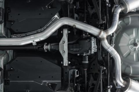 Armor Pro Subaru 3 Inch Cat Back Exhaust System Dual Split Rear-Quad Carbon Fiber Tips For 11-21 Subaru Impreza WRX MBRP