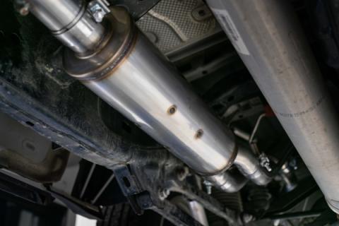 Cat Back Exhaust System Dual Split Rear T409 Stainless Steel For 19-24 RAM Hemi 1500 5.7L MBRP
