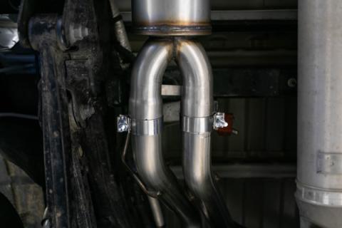 Cat Back Exhaust System Dual Split Rear Black Coated For 19-24 RAM Hemi 1500 5.7L Crew/Quad Cab MBRP