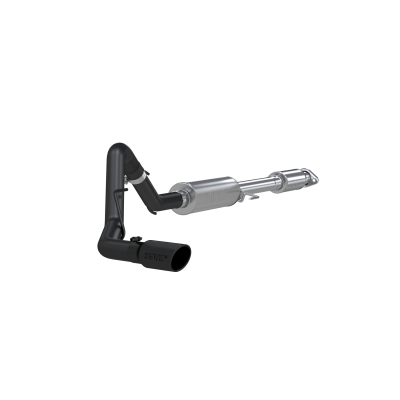 3 Inch Cat Back Exhaust System Single Side Exit Black Coated For 15-20 Ford F-150 5.0L MBRP