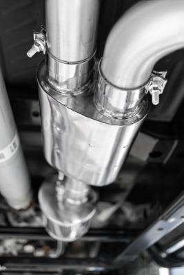 3 Inch Cat Back Exhaust System Pre-Axle Dual Outlet T304 Stainless Steel Street Version For 15-20 Ford F-150 MBRP