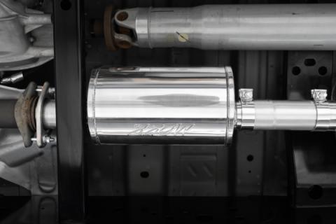 3 Inch Cat Back Exhaust System Pre-Axle Dual Outlet Black Coated Street Version For 15-20 Ford F-150 MBRP