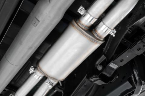 3 Inch Exhaust Resonator Back Dual Rear Exit T409 Stainless Steel For 17-20 Ford F-150 Raptor 3.5L EcoBoost MBRP