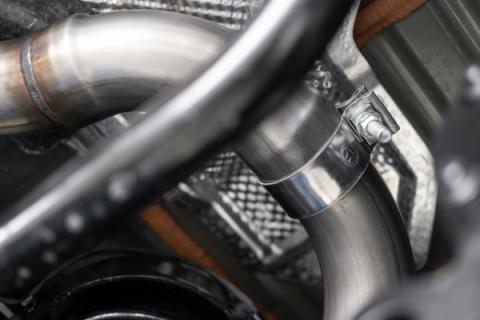 Jeep JL Cat Back Exhaust System Single Rear Exit Armor Pro Series For 18-24 Wrangler JL 2/4 Door MBRP