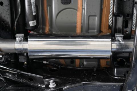 Jeep Cat Back Exhaust System Single Rear Exit Armor Lite Series For 18-24 Wrangler JL 2/4 Door 2.0L, 3.6L MBRP