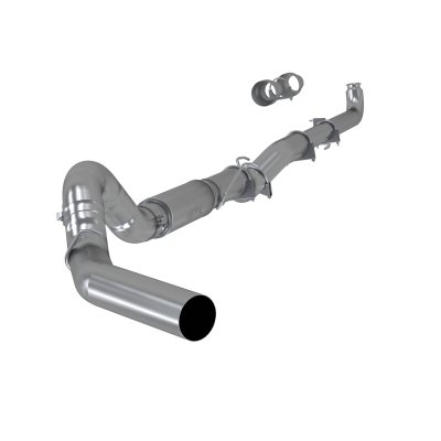 5 Inch Exhaust Pipe Single Side No Tip Included Aluminized Steel MBRP