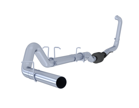 4 Turbo Back Single Side Exit No Muffler Inch For 03-07 Ford F-250/350 6.0L, Extended Cab/Crew Cab MBRP