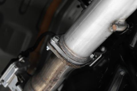 21-23 Jeep Gladiator Armor Plus Series T409 Stainless Steel 3 Inch Filter Back Rear Turn Down Exhaust System MBRP