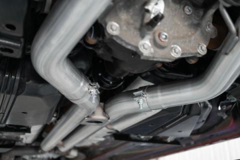 3 Inch Cat Back Exhaust System For 18-23 Ford Mustang GT 5.0L With Quad 4 Inch Dual Wall Tips Race Version T304 Stainless Steel MBRP