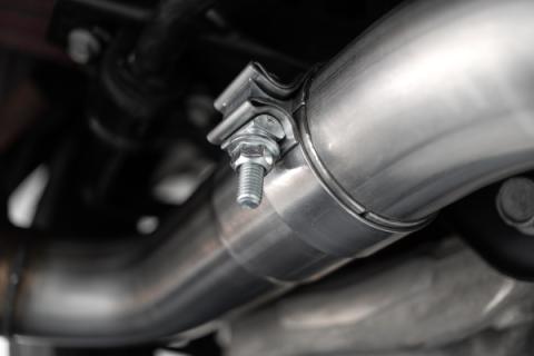 MBRP 3 Inch Cat-Back Active Exhaust With Carbon Fiber Tips Armor Pro Series For 18-23 Ford Mustang GT 5.0L MBRP