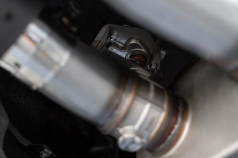 MBRP 3 Inch Cat-Back Active Exhaust With Carbon Fiber Tips Armor Pro Series For 18-23 Ford Mustang GT 5.0L MBRP