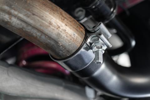 2.5 Inch Axle Back With Quad 4 Inch Dual Wall Tips For 18-23 Ford Mustang GT 5.0L Non Active Exhaust Armor BLK MBRP