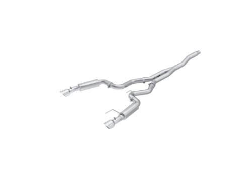 3 Inch Cat Back Exhaust System Dual Split Rear For 15-Up Ford Mustang 2.3 EcoBoost Race Version 4.5 Inch Tips Aluminized Steel MBRP