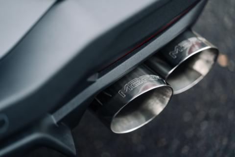 24-Up Ford Mustang GT 5.0L Armor Pro T304 Stainless Steel 3 Inch Cat-Back Dual Split Rear with Quad Tips Street Profile MBRP