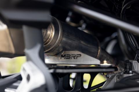 2024-Up Can-Am Maverick R Performance Series 3 Inch Single Slip-on Turbo Back Exhaust System MBRP