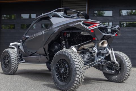 2024-Up Can-Am Maverick R Performance Series 3 Inch Single Slip-on Turbo Back Exhaust System MBRP