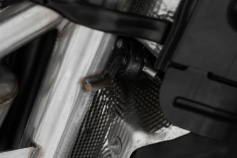 2022-Up Volkswagen Golf R MK8 T304 Stainless Steel 3 Inch Cat-Back 2.5 Inch Quad Rear Exit with Carbon Fiber Tips Active Exhaust MBRP