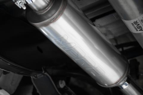 2023-Up Chevrolet/GMC Colorado/Canyon 2.7L T304 Stainless Steel 3 Inch Cat-Back Exhaust Single Side Exit with Tip Armor Pro MBRP