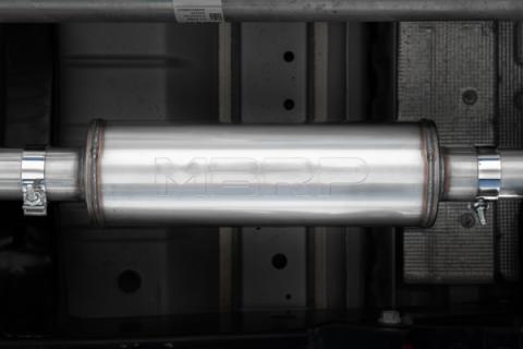 2023-Up Chevrolet/GMC Colorado/Canyon 2.7L T304 Stainless Steel 3 Inch Cat-Back Exhaust Single Side Exit with Tip Armor Pro MBRP