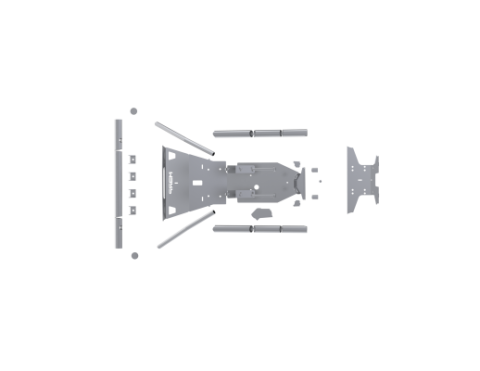 2024-Up Can-Am Maverick R, Steel Front Race Bumper, Builders Kit MBRP