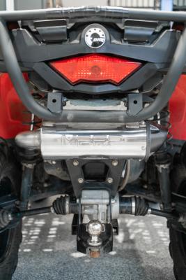 5 inch ATV performance Muffler Single Slip-on 15-Up CAN-AM Outlander Performance Series MBRP