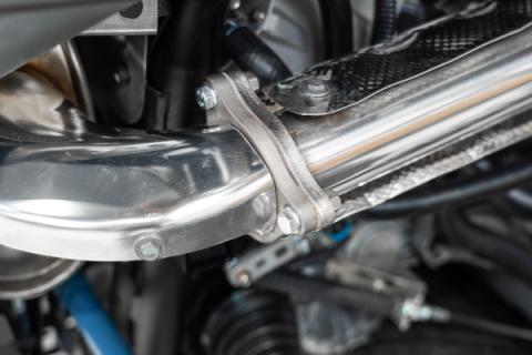 2.5 Inch Turbo Pipe for 20-Up Polaris RZR Pro XP/ 16-21 Polaris RZR XP Turbo/ 18-21 Polaris RZR XP Turbo S/ 2022-Up RZR Turbo R T304 Stainless Steel MBRP