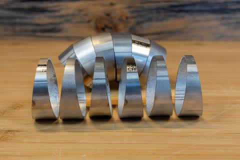 Universal T304 Stainless Steel 2.25 Inch Diameter 180 Degree Pie Cut Kit MBRP