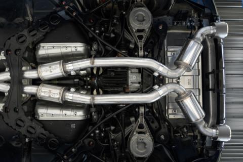 2023-Up Nissan Z 3.0L Armor Pro 3 Inch Cat-Back Dual Rear Exit T304 with Carbon Fiber Tips MBRP