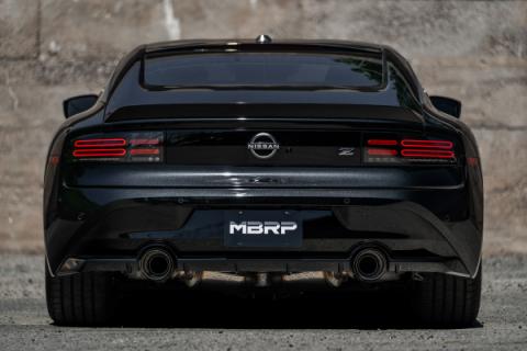 2023-Up Nissan Z 3.0L Armor Pro 3 Inch Cat-Back Dual Rear Exit T304 with Carbon Fiber Tips MBRP