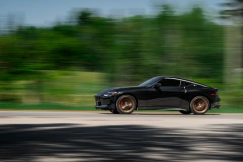 2023-Up Nissan Z 3.0L Armor Pro 3 Inch Cat-Back Dual Rear Exit T304 with Carbon Fiber Tips MBRP