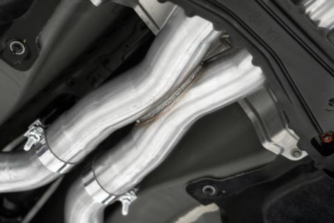 2023-Up Nissan Z 3.0L Armor Pro 3 Inch Cat-Back Dual Rear Exit T304 with Carbon Fiber Tips MBRP