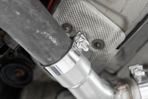 2017-2021 BMW M240i 3.0L 3.0 Inch Axle-Back Dual Rear Exit T304 Stainless Steel with Carbon Fiber Tips MBRP