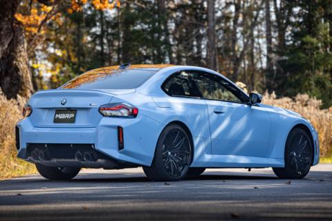 2023-2024 BMW M2 G87 3.0L Armor Pro T304 Stainless Steel 3-Inch Resonator Bypass MBRP