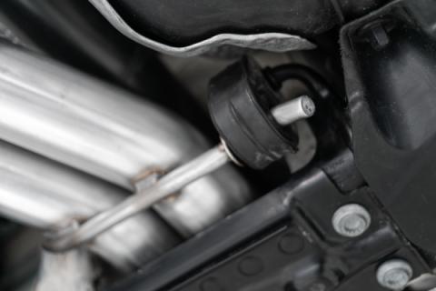 T304 Stainless Steel 2.5 Inch Resonator Back Dual Rear Quad Carbon Fiber Tips 18-Up Audi S5 Coupe/S4 Sedan MBRP