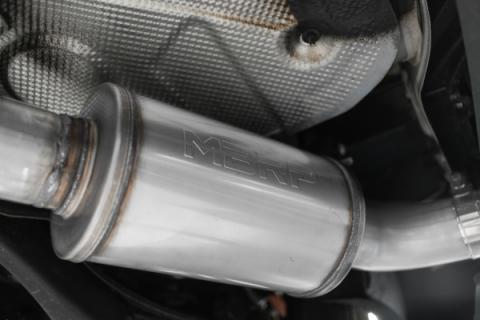 3 inch Cat-Back Dual Split Rear (2) 5 inch OD Tips Included 19-22 Hyundai Veloster N Aluminized Steel MBRP