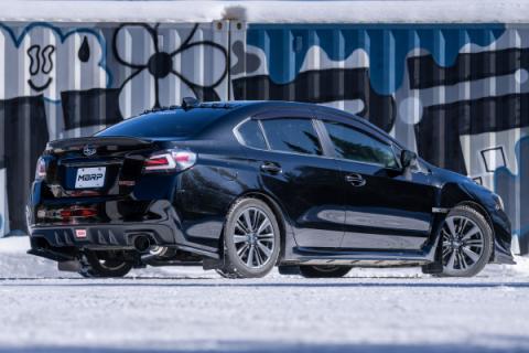 Subaru Impreza WRX/WRX STI 2.0L/2.5L 3.0 Inch Cat-Back Single Rear Exit T304 Stainless Steel with Burnt End Tip MBRP