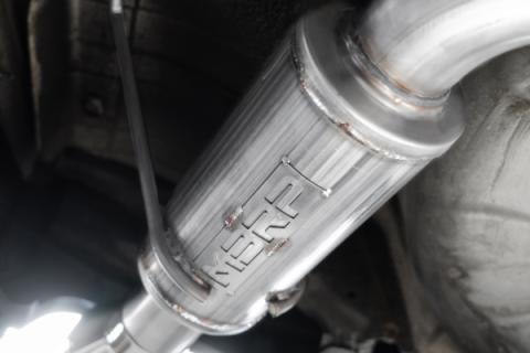 Subaru Impreza WRX/WRX STI 2.0L/2.5L 3.0 Inch Cat-Back Single Rear Exit T304 Stainless Steel with Burnt End Tip MBRP