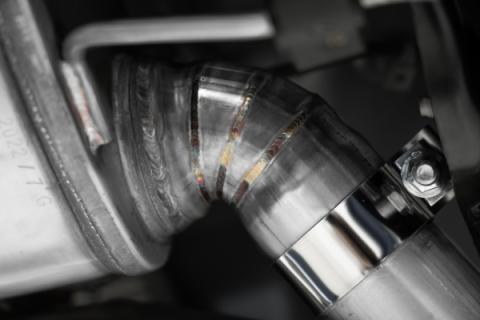 23-Up Honda Civic Type R 2.0L 3 Inch Cat-Back Exhaust System Armor Pro T304 Stainless Steel Triple Center Outlet with Carbon Fiber Tips Active Exhaust MBRP