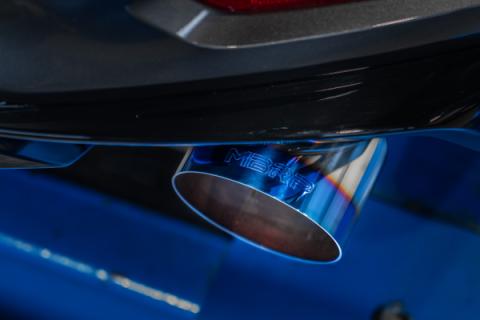 23-Up Acura Integra 1.5L and 22-Up Honda Civic SI 1.5L Armor Pro T304SS, 3 Inch Cat-Back, 2.5 Inch Dual Split Rear with Burnt End Tips MBRP