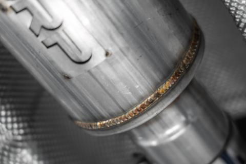 23-Up Acura Integra 1.5L and 22-Up Honda Civic SI 1.5L Armor Pro T304SS, 3 Inch Cat-Back, 2.5 Inch Dual Split Rear with CF Tips MBRP