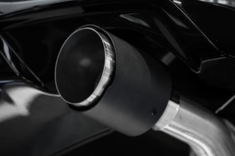 23-Up Acura Integra 1.5L and 22-Up Honda Civic SI 1.5L Armor Pro T304SS, 3 Inch Cat-Back, 2.5 Inch Dual Split Rear with CF Tips MBRP