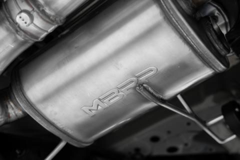 2024-up Acura Integra Type-S 2.0L 3 Inch Cat-Back Exhaust System, Armor Pro T304 Stainless Steel Triple Center Outlet with Carbon Fiber Tips, Active Exhaust, MBRP