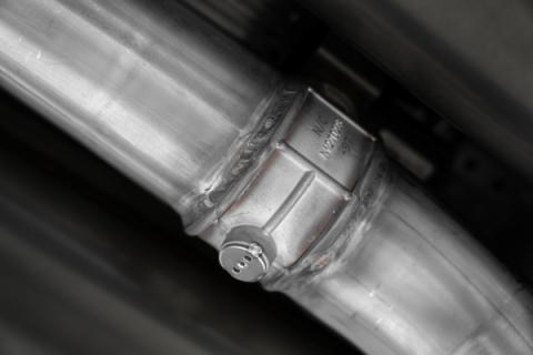 2024-up Acura Integra Type-S 2.0L 3 Inch Cat-Back Exhaust System, Armor Pro T304 Stainless Steel Triple Center Outlet with Carbon Fiber Tips, Active Exhaust, MBRP