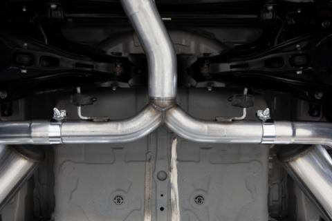 2022-Up Honda Civic Sport Touring 1.5L Turbo Hatchback Armor Lite 3 Inch Cat-Back 2.5 Inch Dual Split Rear with Quad Carbon Fiber Tips MBRP