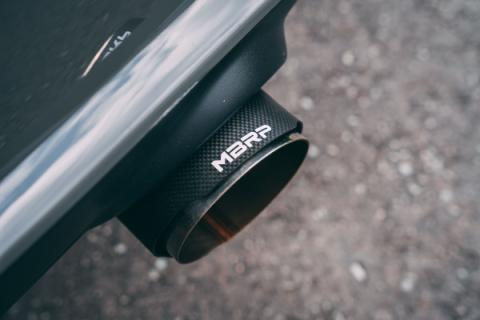 2018-Up Dodge Durango SRT SRT Hellcat 6.2L/6.4L Armor Pro T304 Stainless Steel 3 Inch Cat-Back Dual Rear Exit with Carbon Fiber Tips MBRP